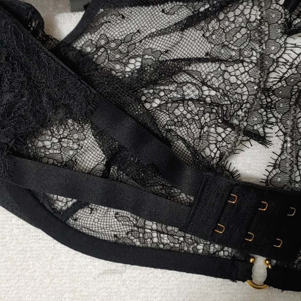 Victoria's Secret Lingerie Sheer Bra Top 34D - Picture 10 of 15
